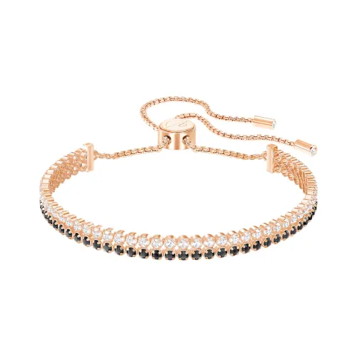 Swarovski Subtle Bracelets Women's Black/White Rose Gold