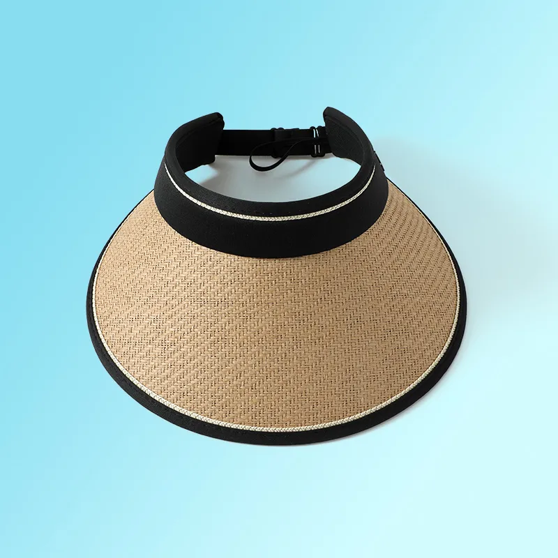 NANJIREN Straw Woven Sun Protection Hats Women's-7