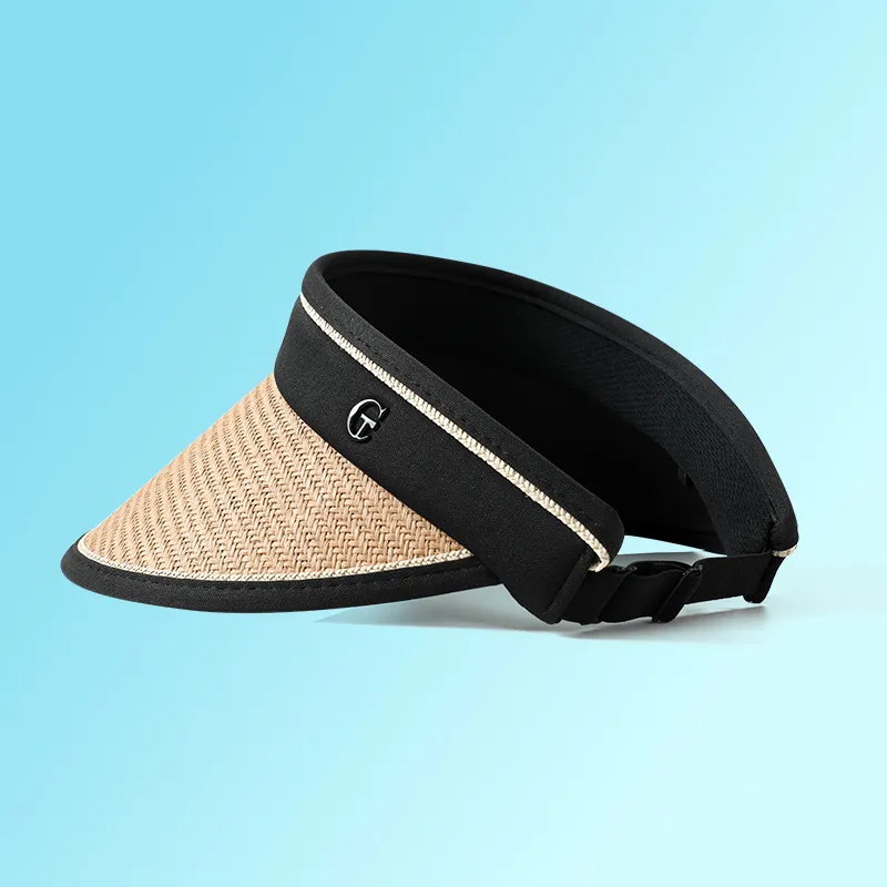 NANJIREN Straw Woven Sun Protection Hats Women's-6