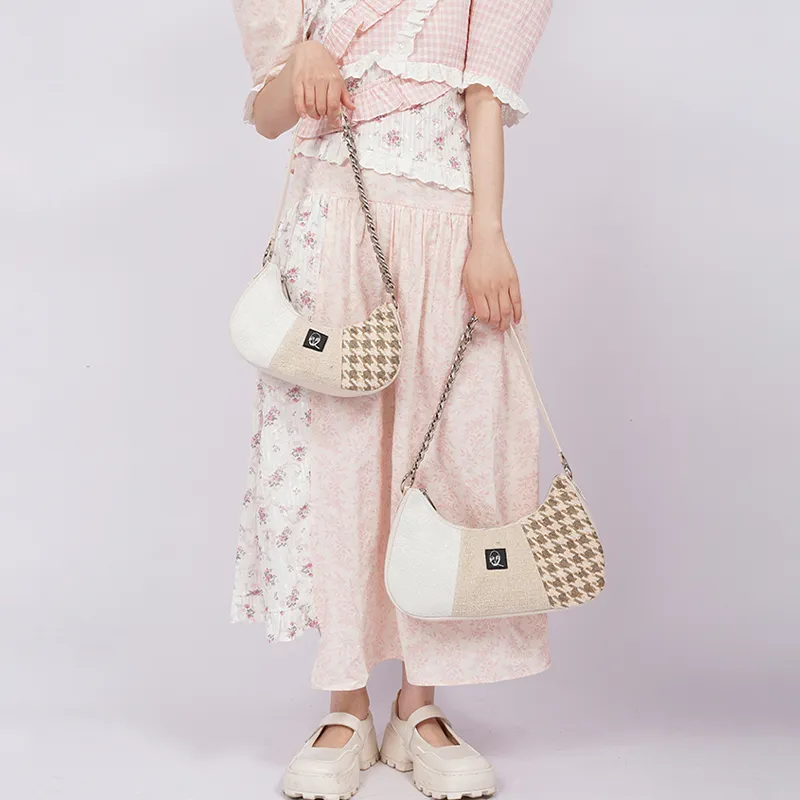 REBIRTH Shoulder Bags Off Beige-5