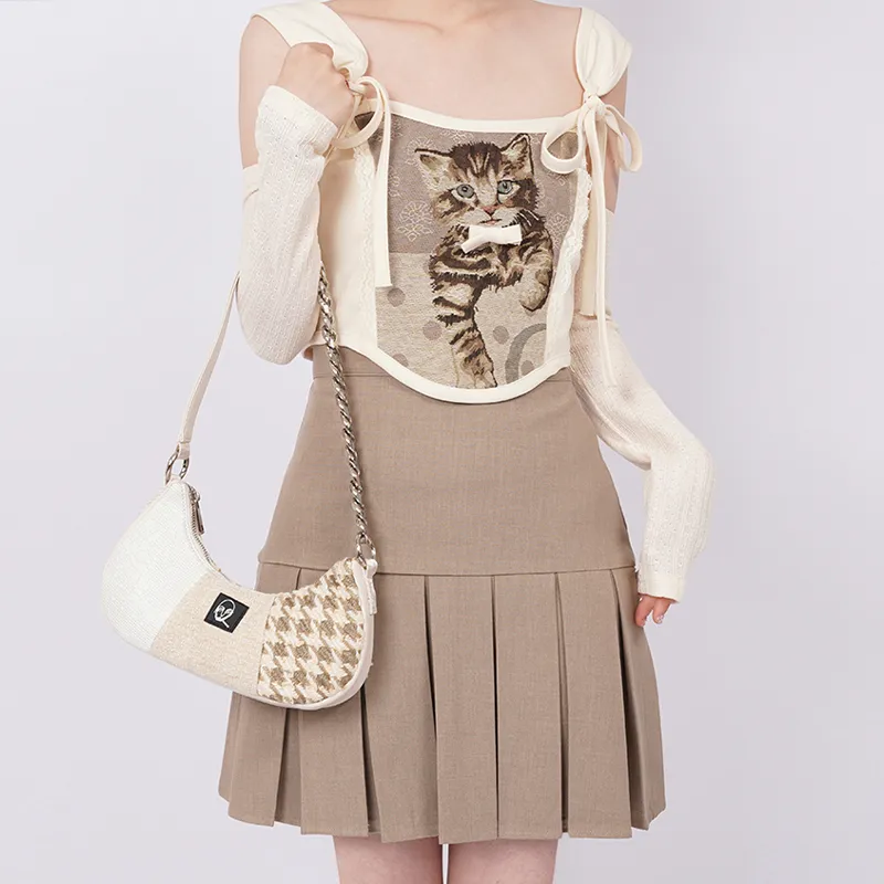 REBIRTH Shoulder Bags Off Beige-2
