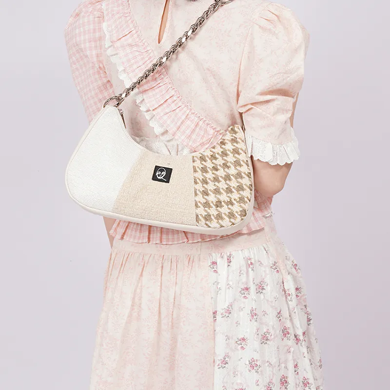 REBIRTH Shoulder Bags Off Beige-4