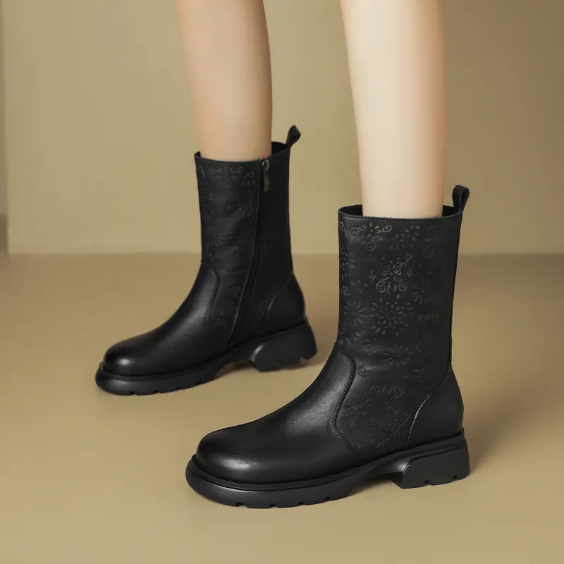 OCCAMAN Ankle Boots 3.8cm Women's-3