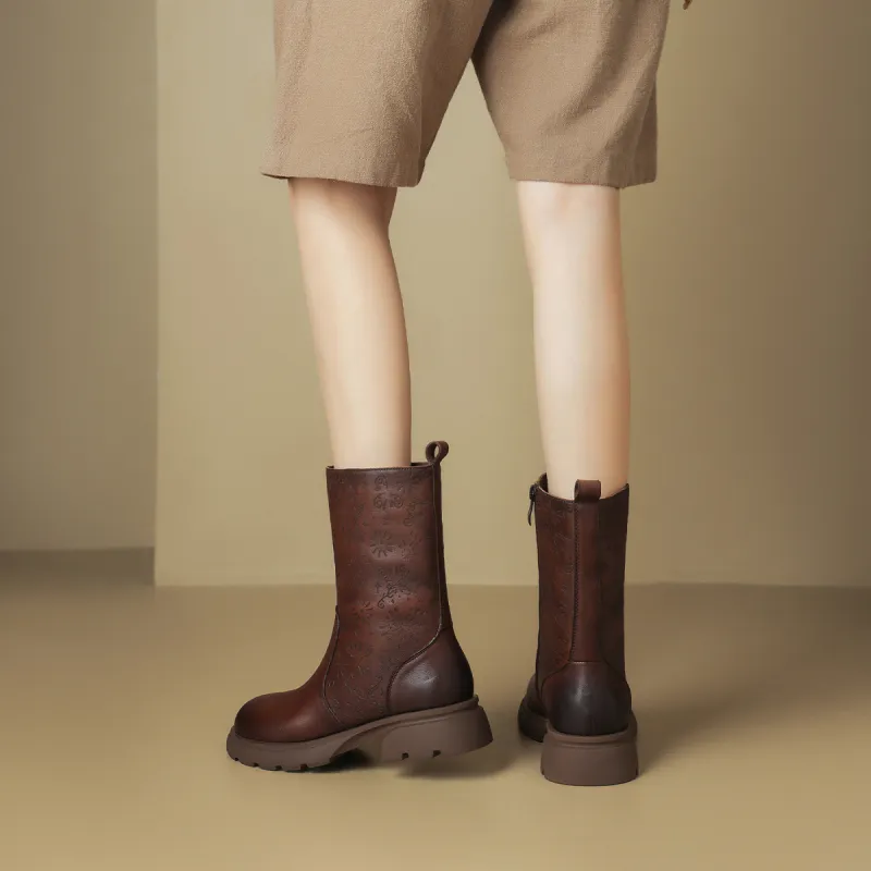 OCCAMAN Ankle Boots 3.8cm Women's-11