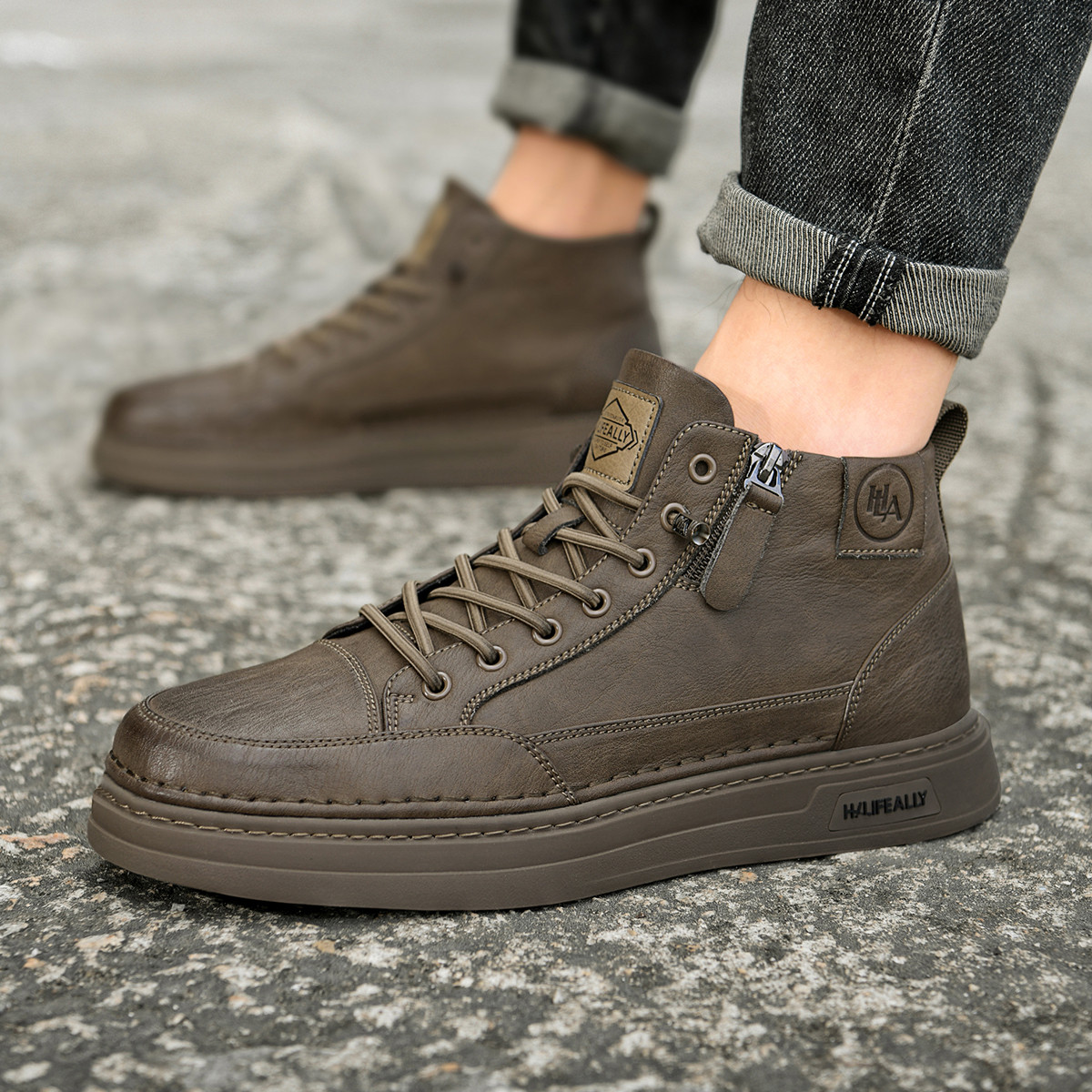 HLA Casual Shoes Men Low-Top - POIZON