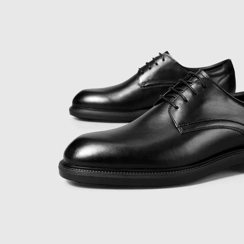 GOLDLION Dress Shoes Men's Black-5