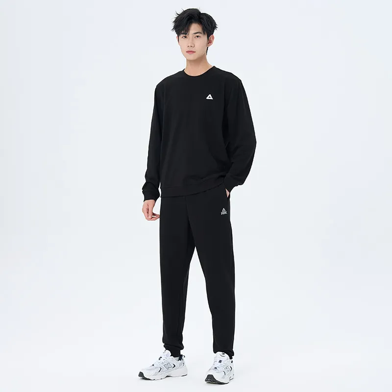 PEAK Knitted Sweatpants Unisex Black-1