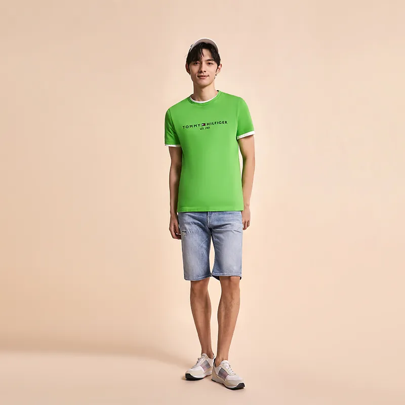 Tommy Hilfiger Short Sleeved T Shirts Men's-2