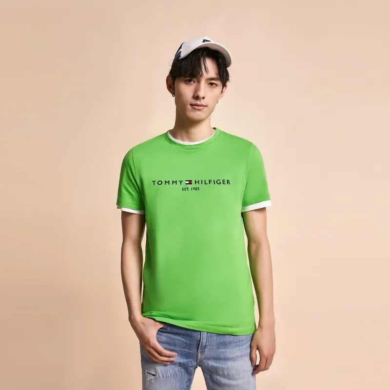 Tommy Hilfiger Short Sleeved T Shirts Men's-4