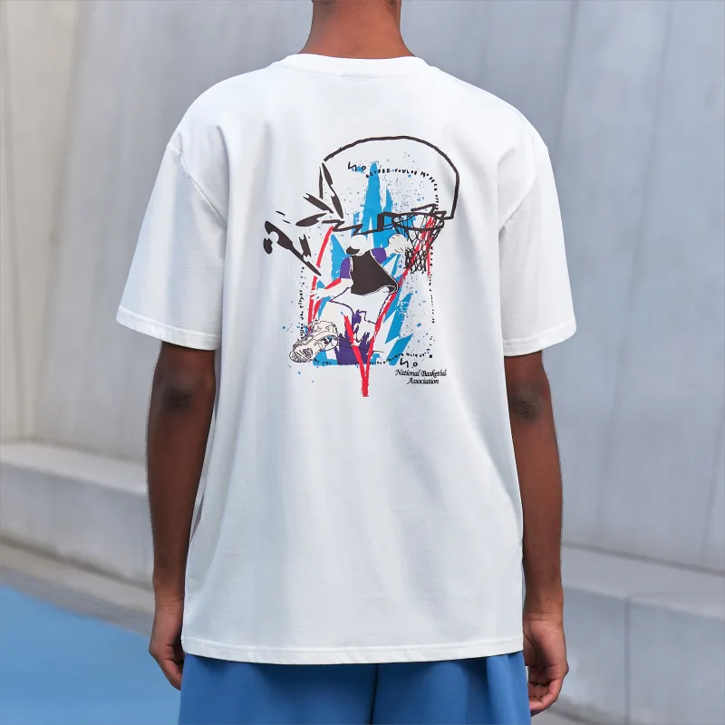 NBA Alliance Edition T Shirts Unisex White-2