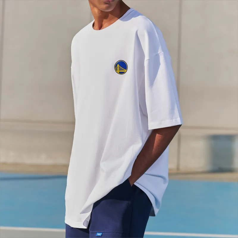 NBA Team T Shirts Unisex White-4