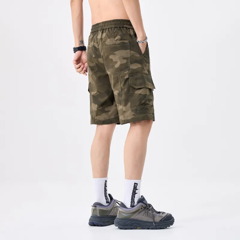 Menglaini Casual Shorts Unisex-5
