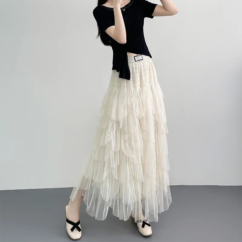 Benhou Casual Long Skirts Women's-2