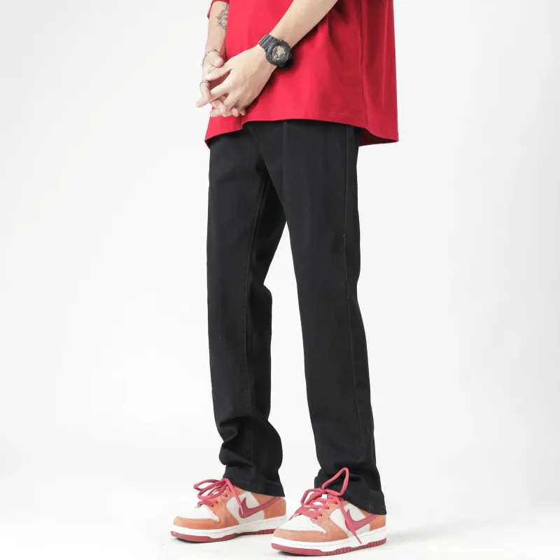 COMOWA Vintage High-street Unisex Jeans-25