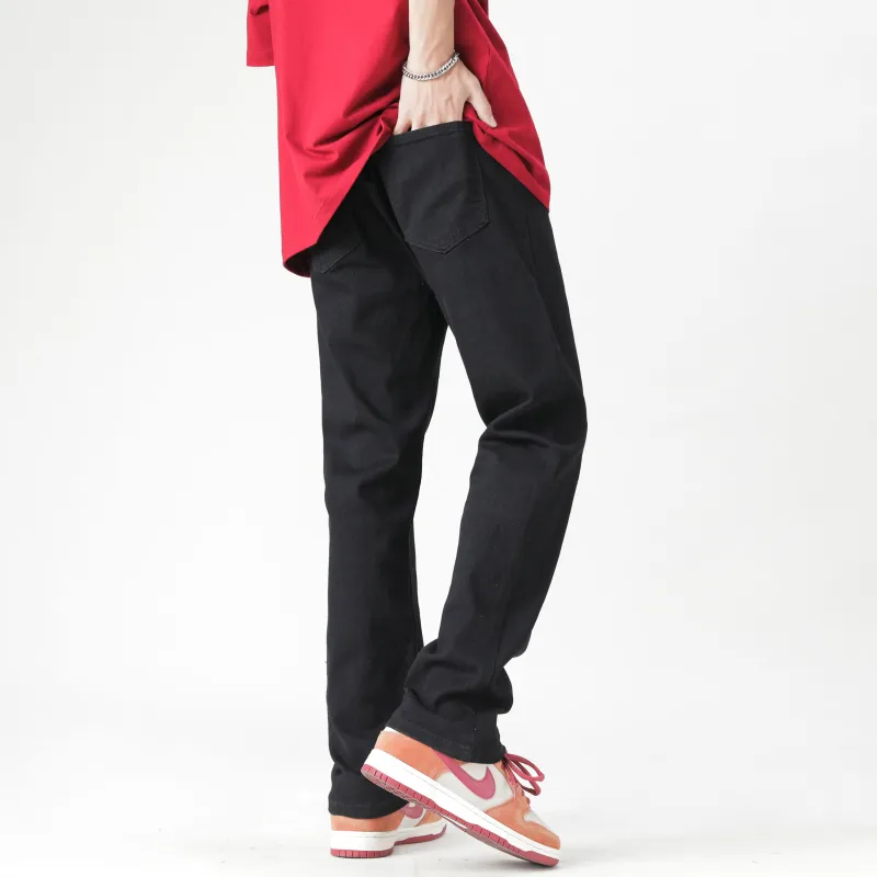 COMOWA Vintage High-street Unisex Jeans-27