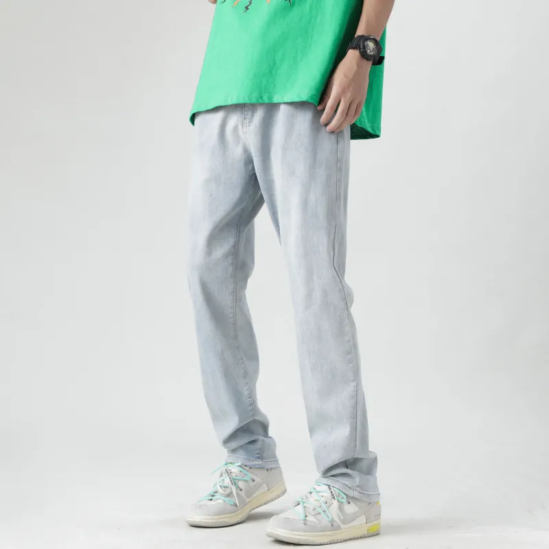 COMOWA Vintage High-street Unisex Jeans-35