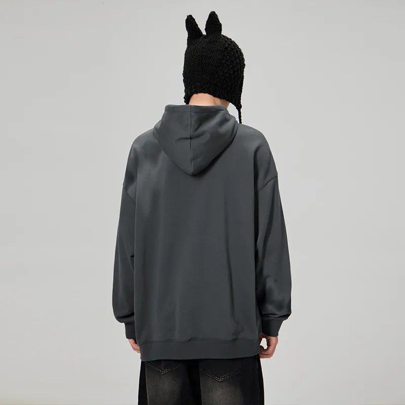 LAMLICKA Sweatshirt Unisex Dark Gray-2