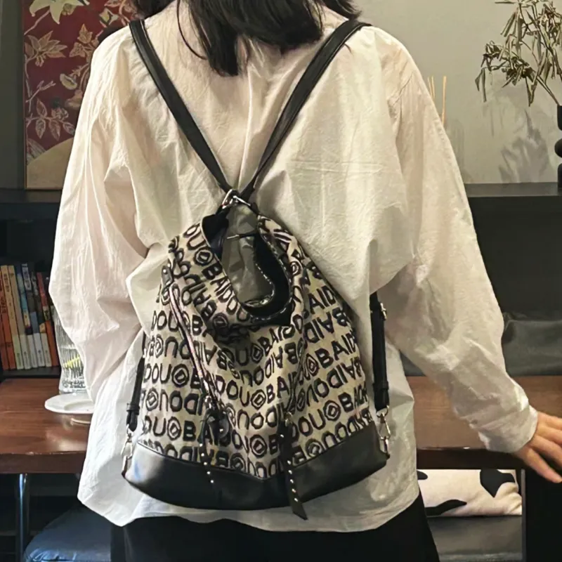 UNITE STAR Canvas Bag, Tote Bag, Shopping Bag, Shoulder Bag Regular Women's White-4