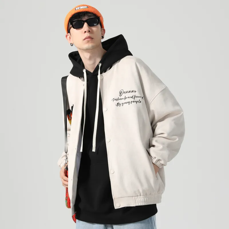 Dnnnn Baseball Jacket Coat Unisex-12
