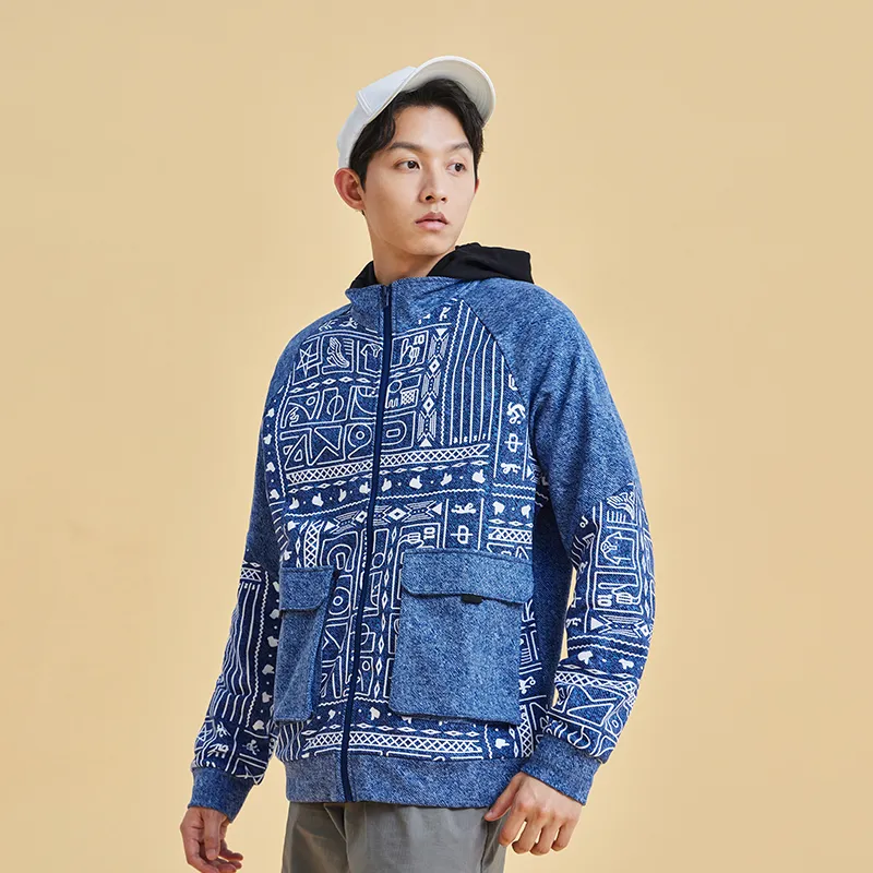 Erke Sweatshirt Men's Ash Gray Blue-2