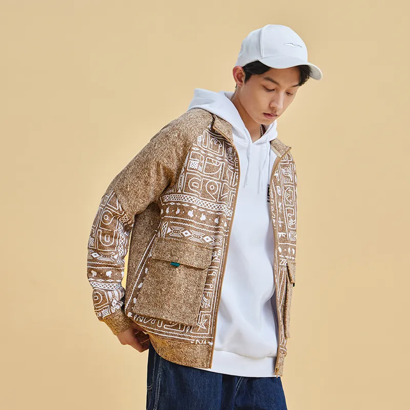 Erke Sweatshirt Men's Premium Khaki-3