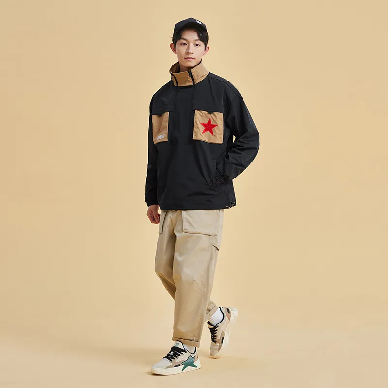 Erke Sweatshirt Men's Jet Black-5