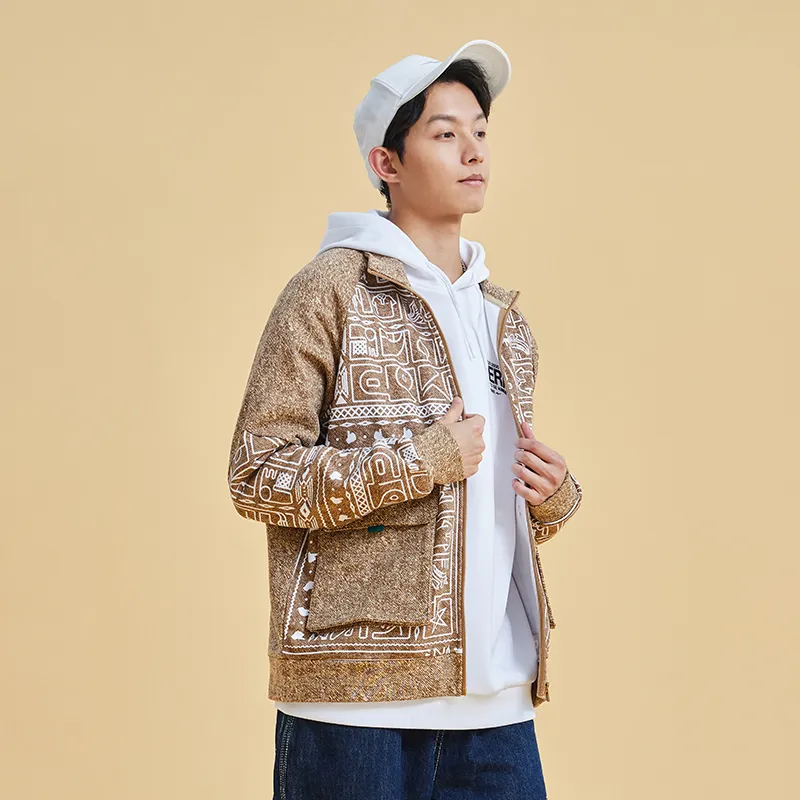 Erke Sweatshirt Men's Premium Khaki-4