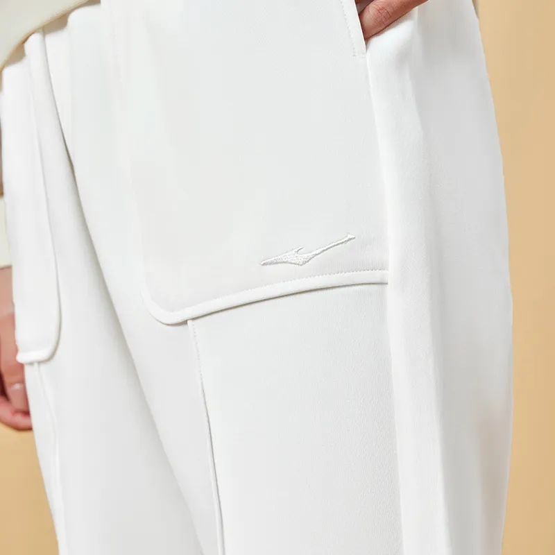 Erke Casual Pants Women's Glacier White-5