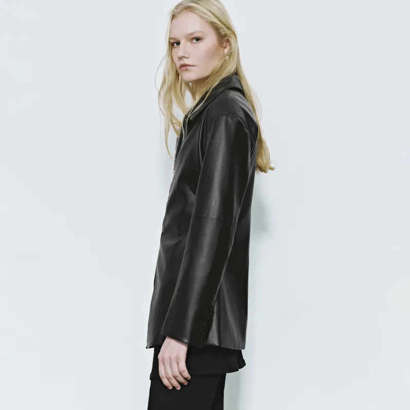 URBAN REVIVO Jackets & Coats Women's Black-4