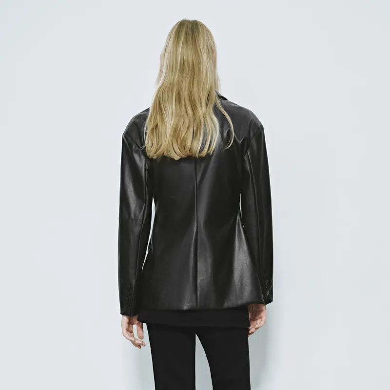 URBAN REVIVO Jackets & Coats Women's Black-5