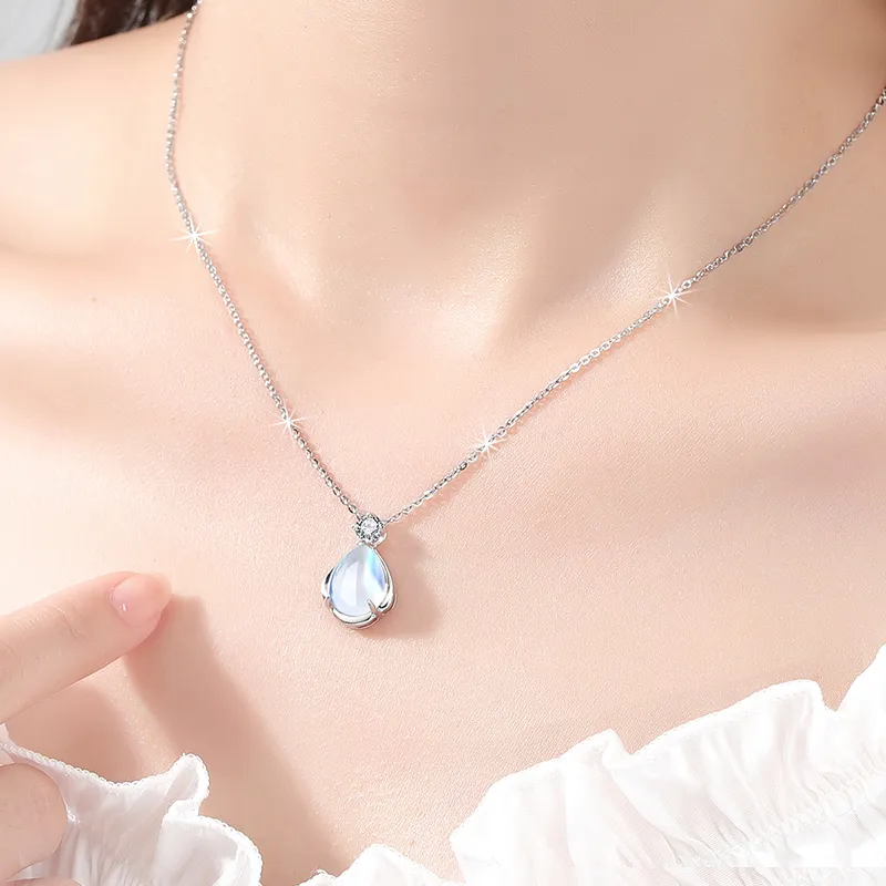 Treasure Flaws S999 Fine Silver Necklaces Women's-2