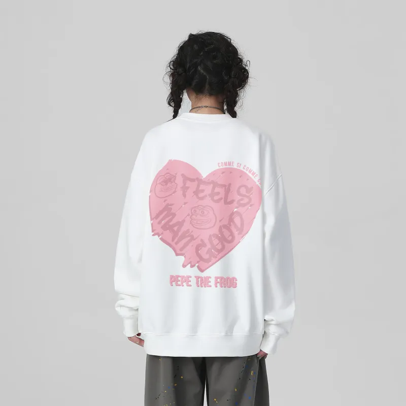 Pepe The Frog Sweatshirt Unisex-5