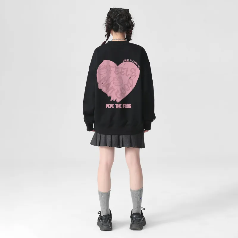 Pepe The Frog Sweatshirt Unisex-2