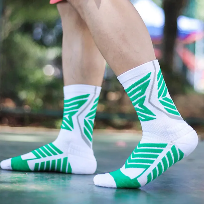 Ledomoda Basketball Socks Unisex 5 Pack Mixed Color-6