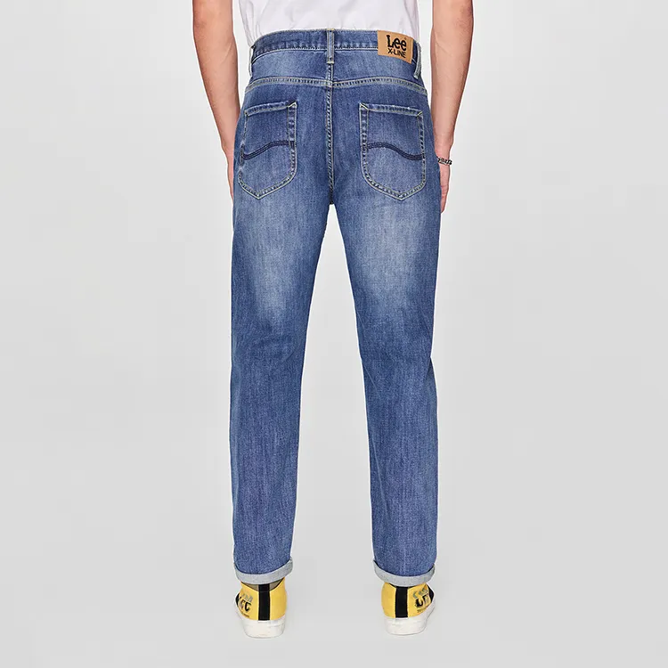 Lee Jeans Men Medium Blue-4