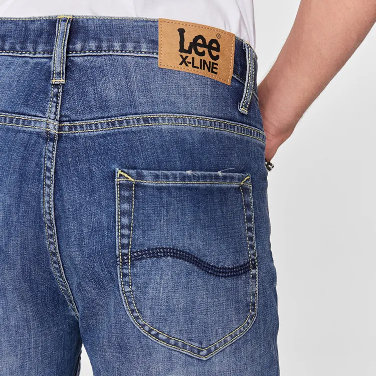 Lee Jeans Men Medium Blue-5