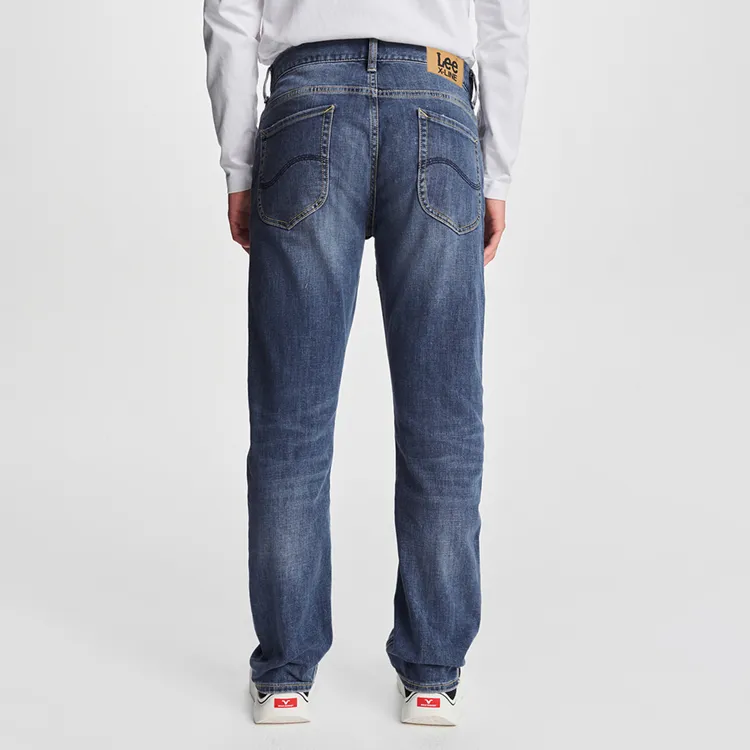 Lee Jeans Men Medium Dark Blue-5
