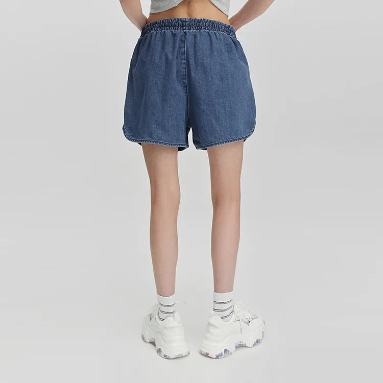 Lee Denim Shorts Women's Medium Blue-4