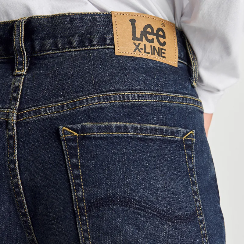 Lee FW24 Jeans Men's Medium Dark Blue-5