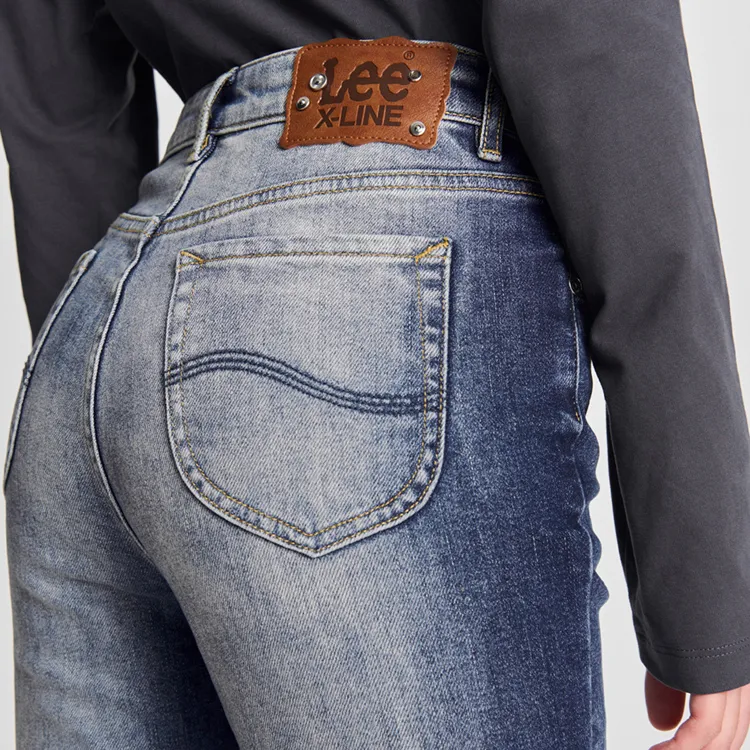Lee FW24 Jeans Women's Medium Blue-5