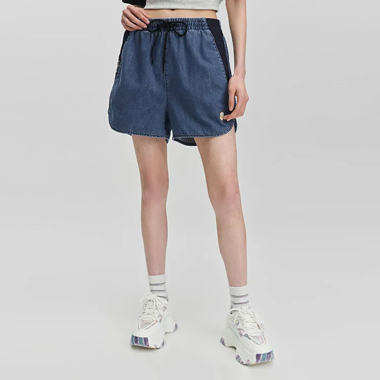 Lee Denim Shorts Women's Medium Blue-2