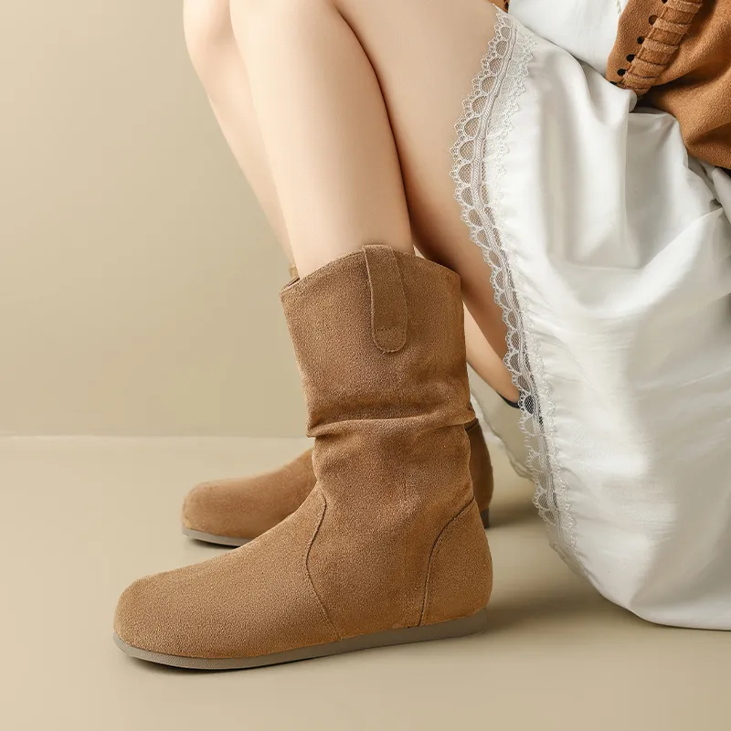 AGSDON Ankle Boots 1.5cm Women's-10