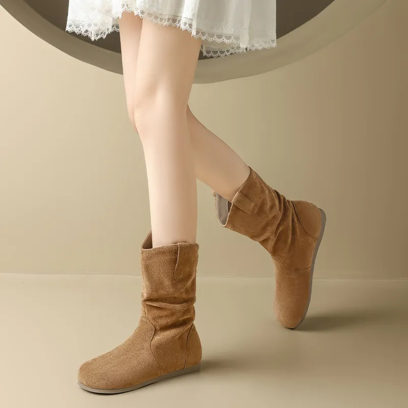AGSDON Ankle Boots 1.5cm Women's-8