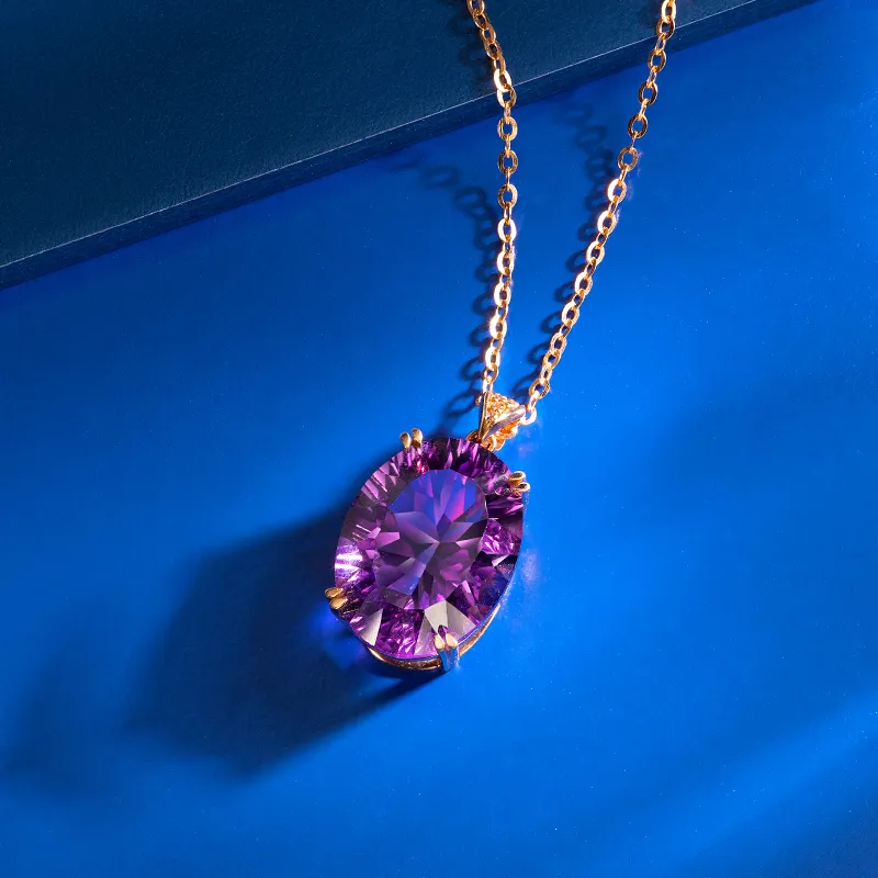 Rarebeauty Crystal Necklaces Women's-2