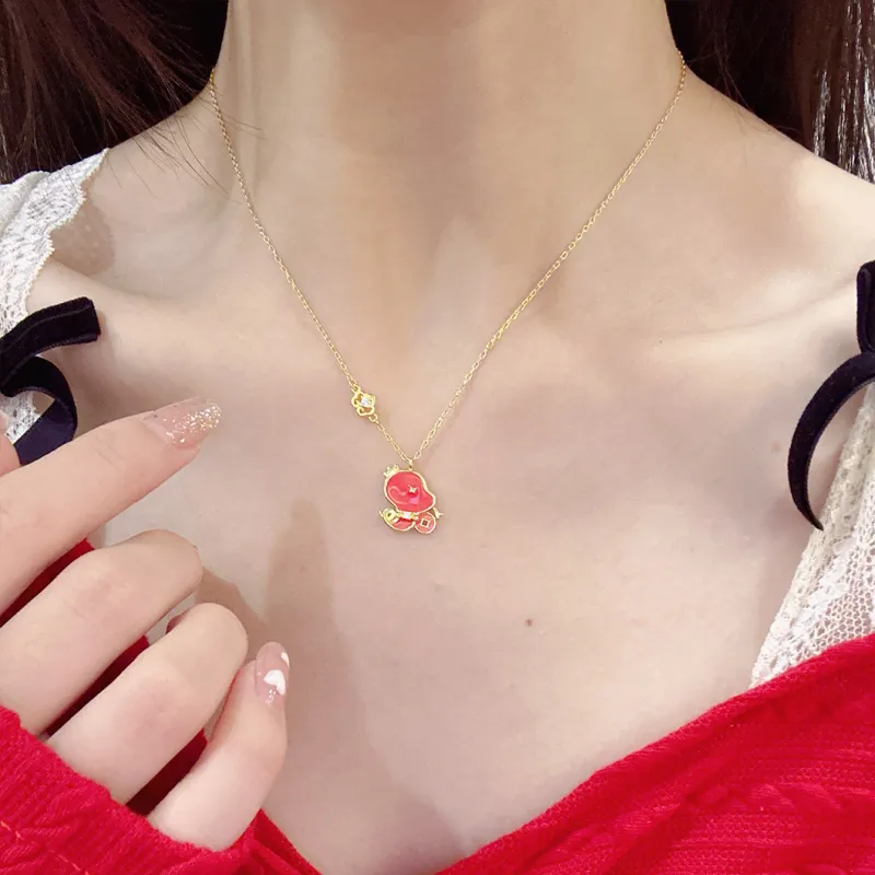 MINTLEAF S925 Silver Necklaces Women's Gold-5