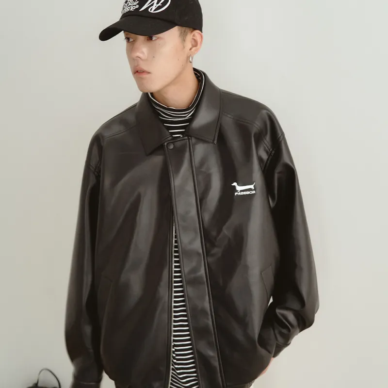 F426 Leather Jackets Unisex-2