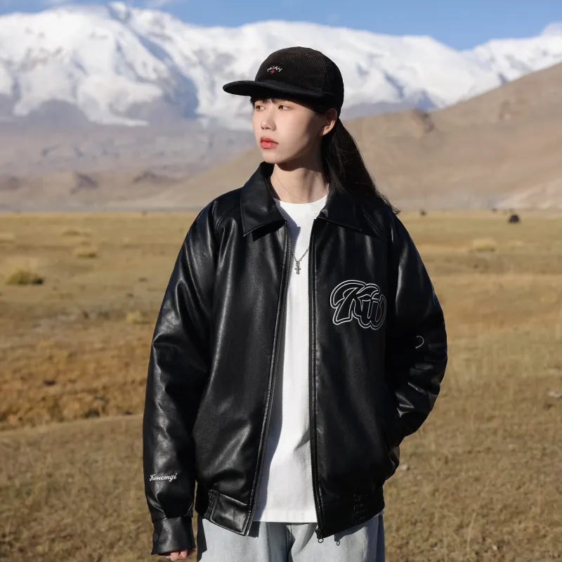 KOUEMGI Jackets Coats Unisex Black-6