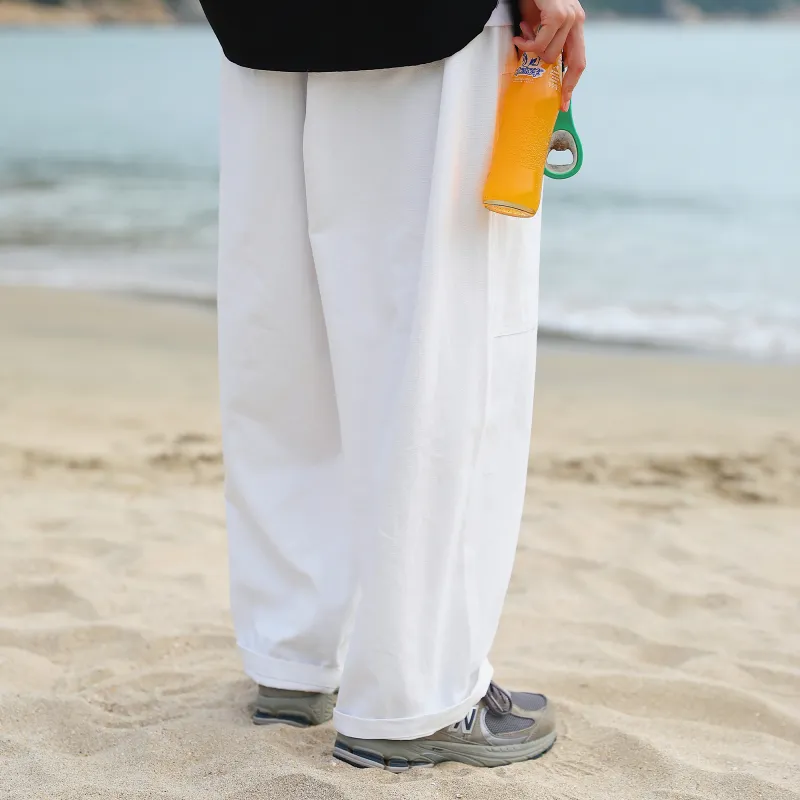 KOUEMGI Casual Pants Autumn And Winter Season Unisex-12