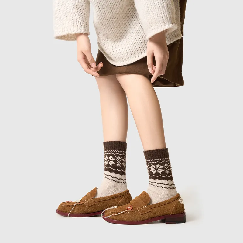 Primeet Mid Calf Socks Women's 4 Pack-40