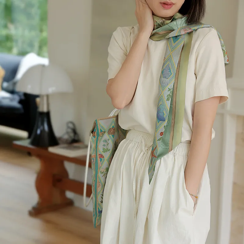 KALIIYA STUDIO Silk Scarves Women's-2